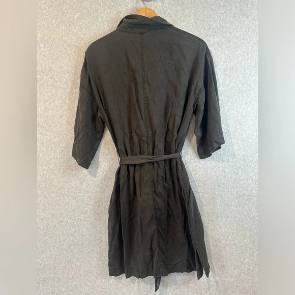 MARINE LAYER Brown Renata Shirt Dress Womens Size Small L0813 - Picture 5 of 11
